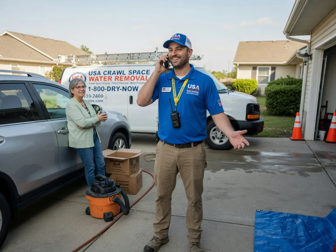 Crawl Space Water Removal Reydell, AR FAQs